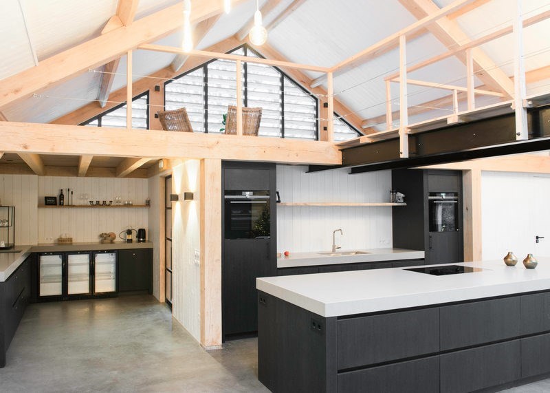 Stoere Loft in het groen