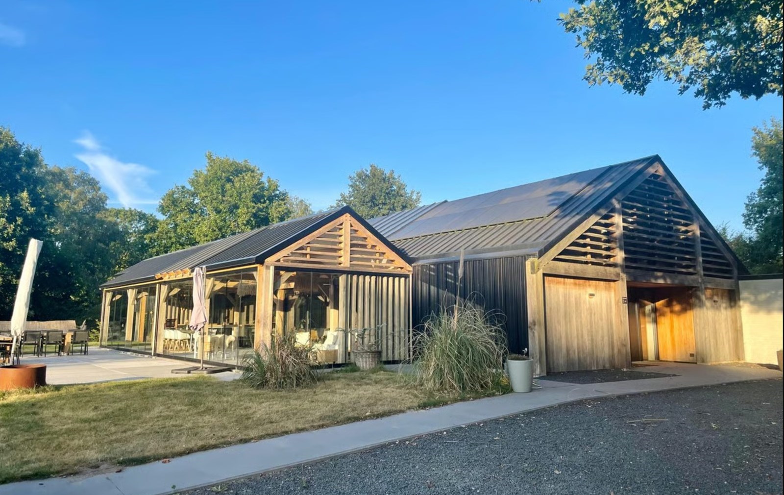 Stoere Loft in het groen