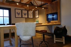 Werkschuur aan de voet van de Amerongse berg Werkschuur aan de voet van de Amerongse berg