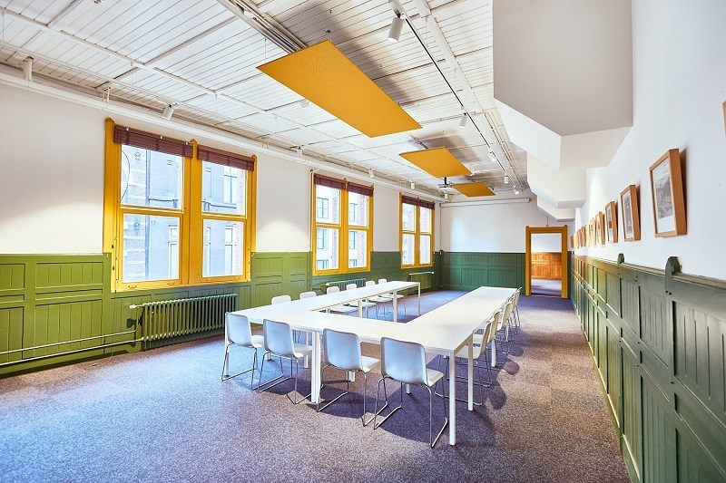 Vergaderen in de Beurs van Berlage