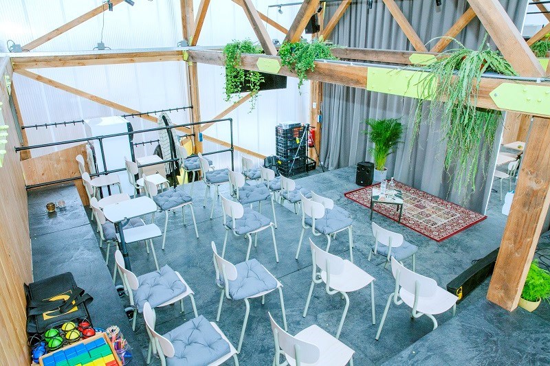 Circulaire vergaderlocatie RAUM in Utrecht