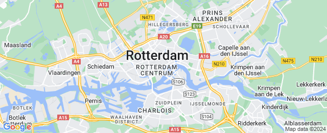 Rooms on Water - Vrachtschip in Rotterdam