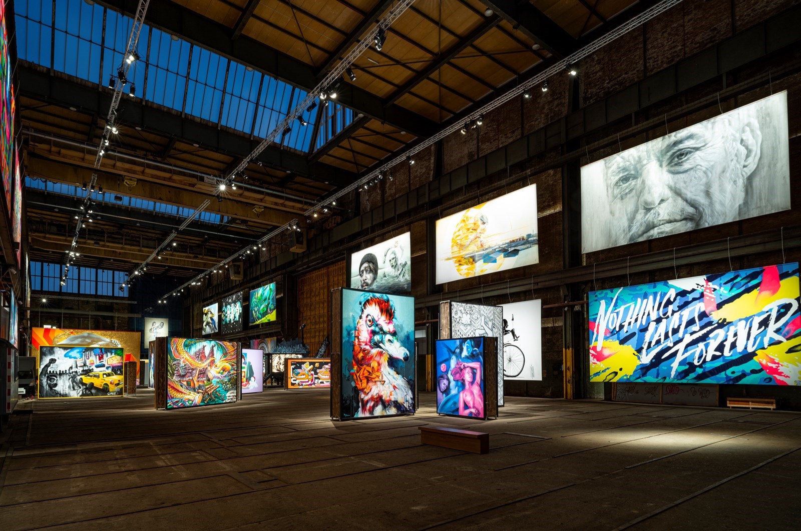 Vergaderen in een museum voor graffiti en street art in Amsterdam