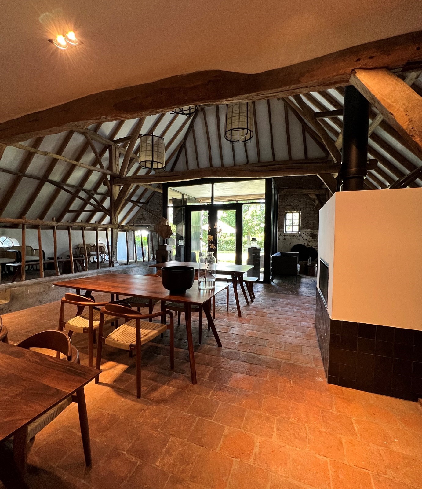 Vergaderen op een monumentale boerderij met een bohemien twist