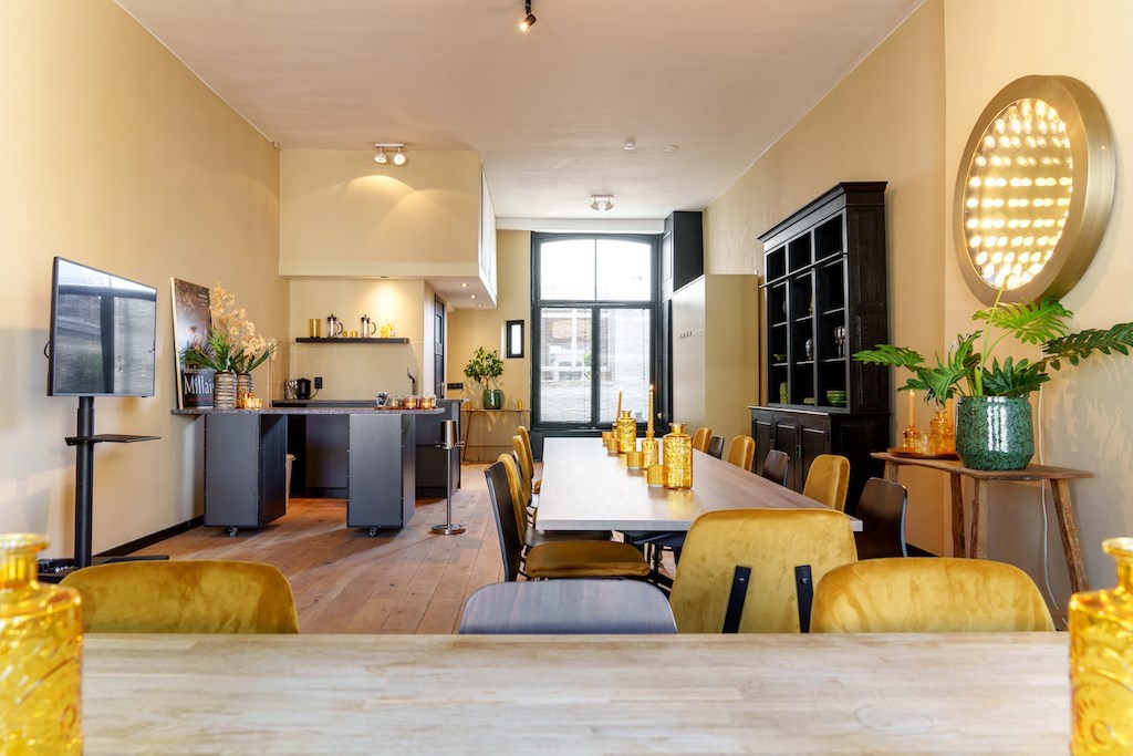 Unieke vergaderlocatie en kookstudio aan de Keizersgracht in Amsterdam