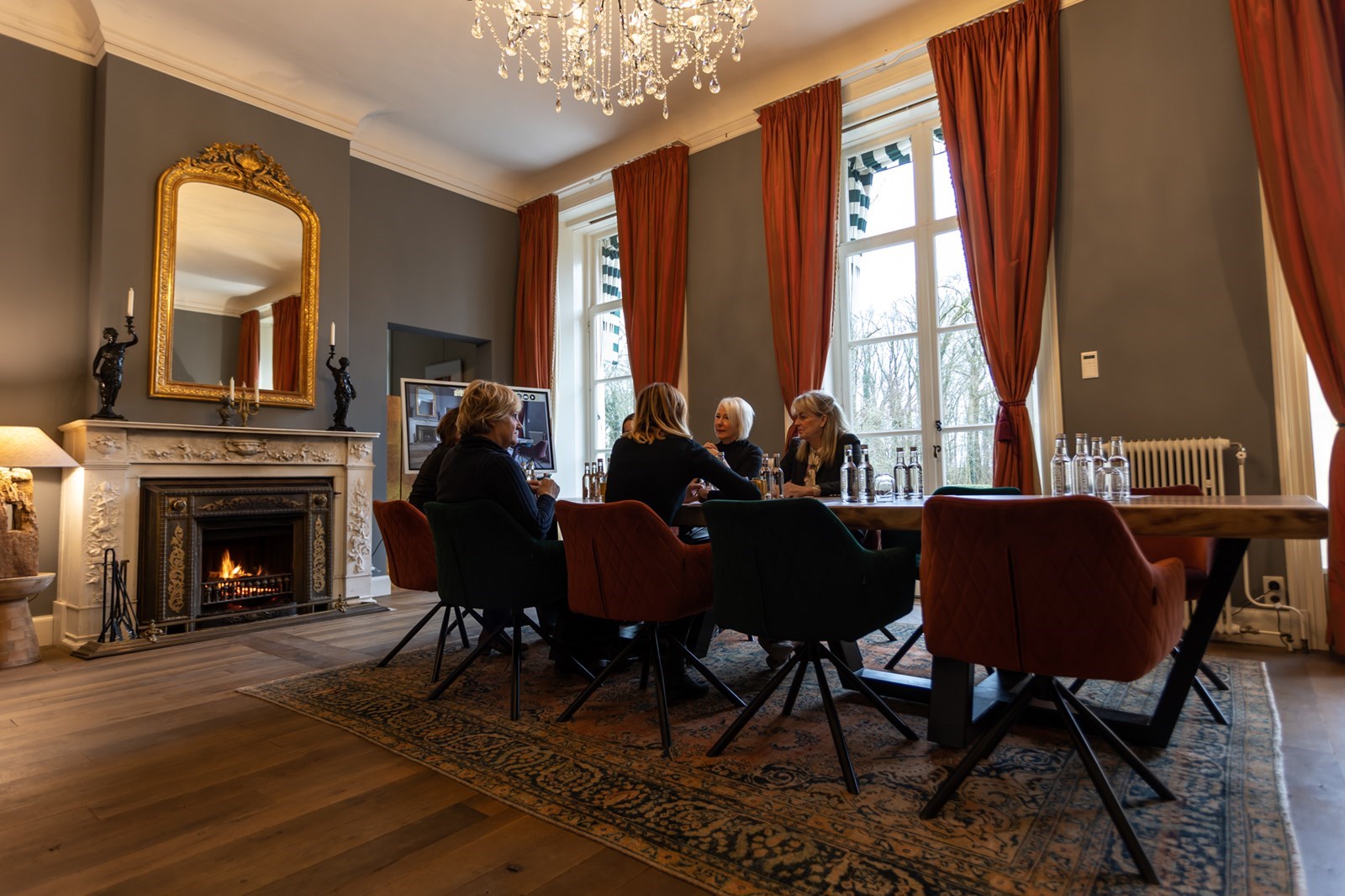 Vergaderen op een historisch landgoed, ouder dan 1000 jaar