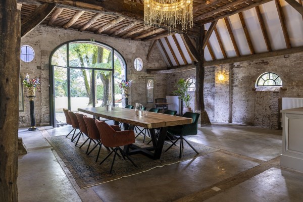 Vergaderen op een historisch landgoed, ouder dan 1000 jaar