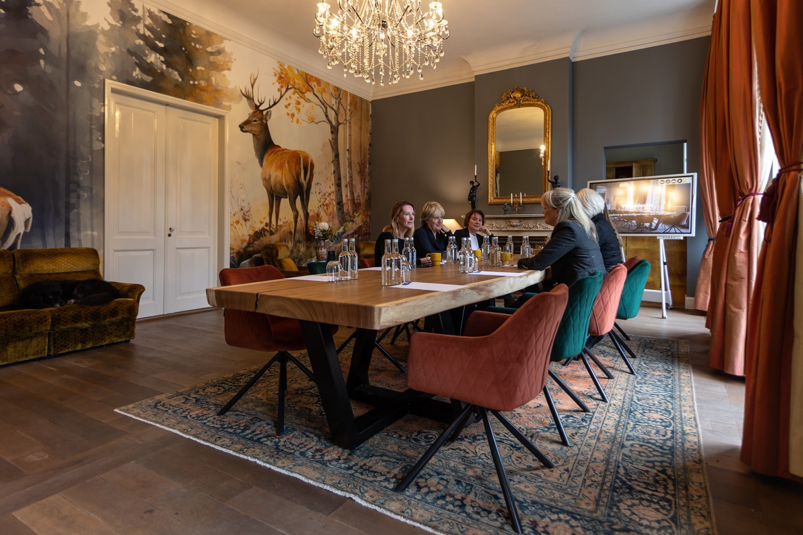 Vergaderen op een historisch landgoed, ouder dan 1000 jaar