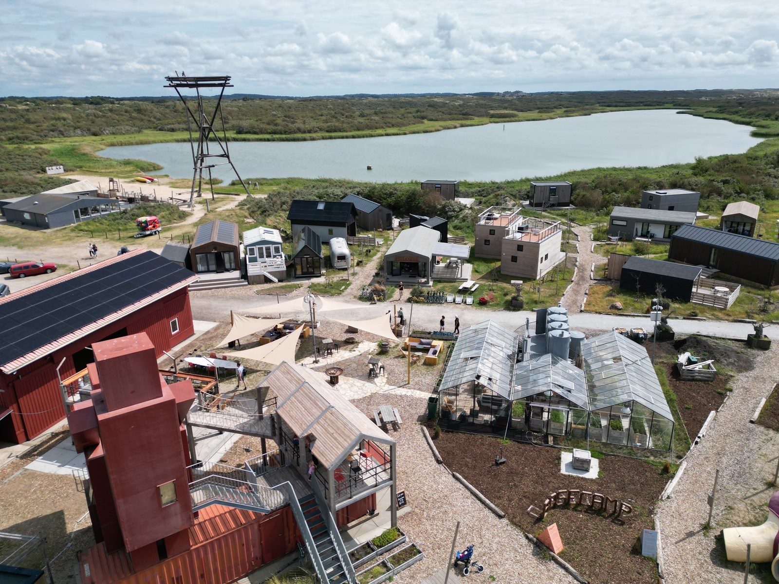Vergaderen op een uniek eco-resort op 2 minuten lopen van het strand