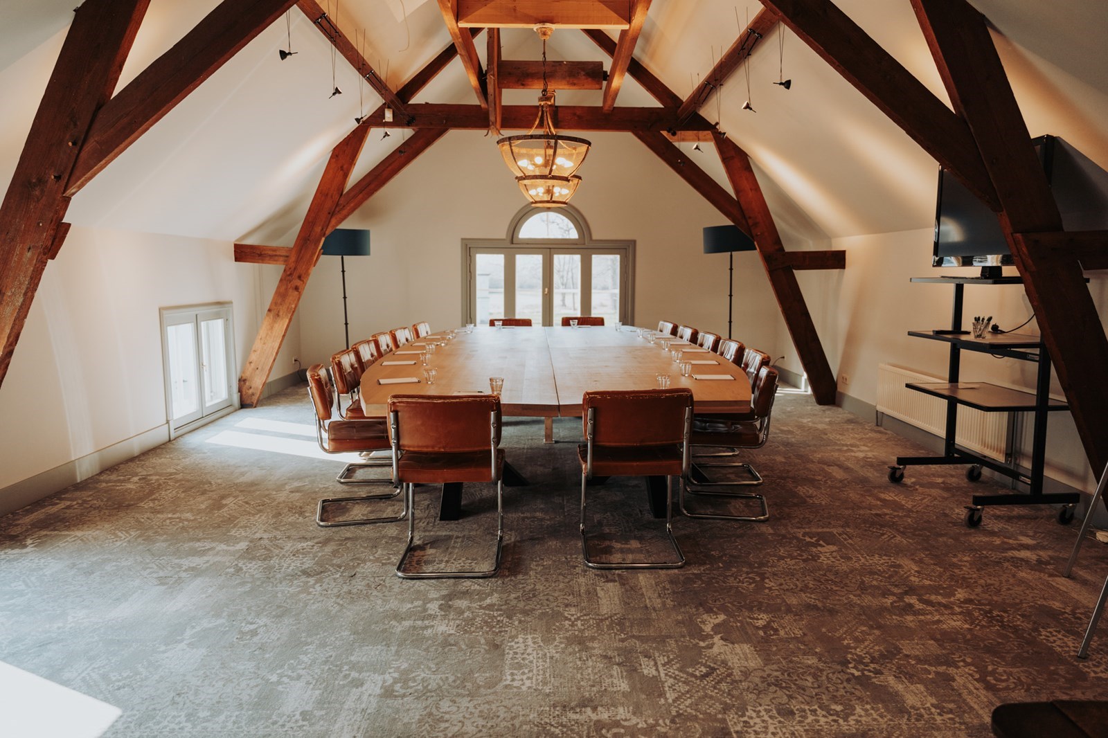 Vergaderen op een historisch landgoed vlakbij Arnhem en Nijmegen