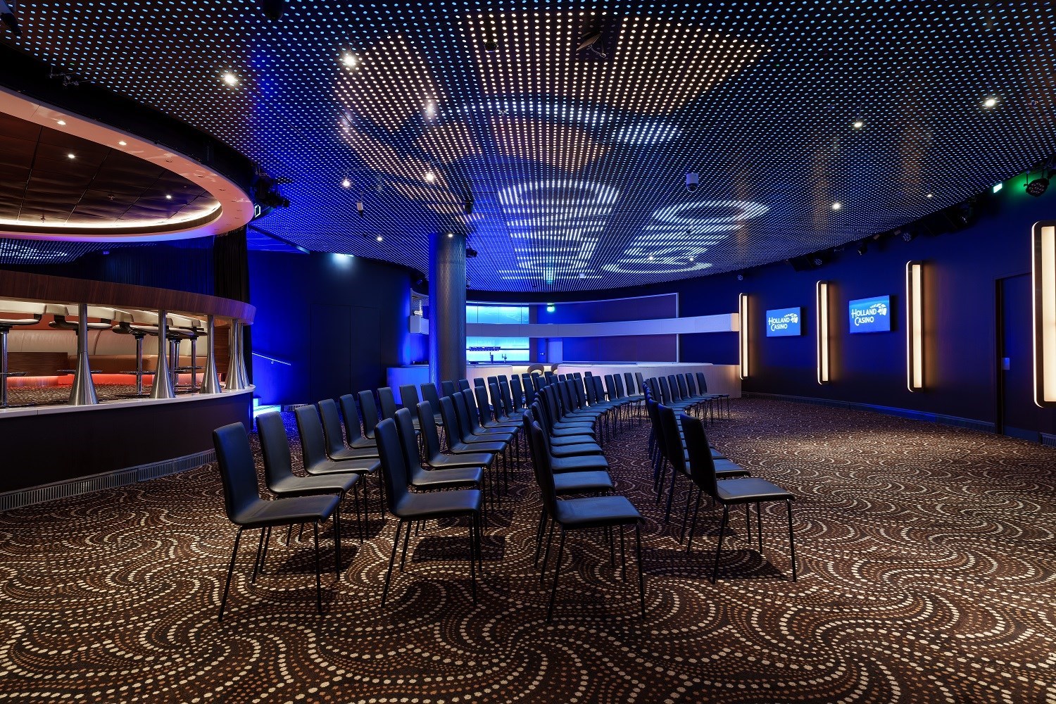 Vergaderen bij Holland Casino aan het Leidseplein in Amsterdam