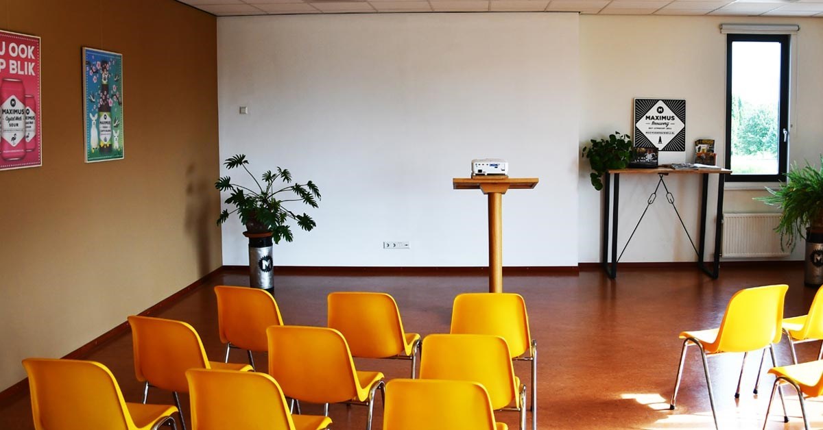 Vergaderen in een Bierbrouwerij in Utrecht