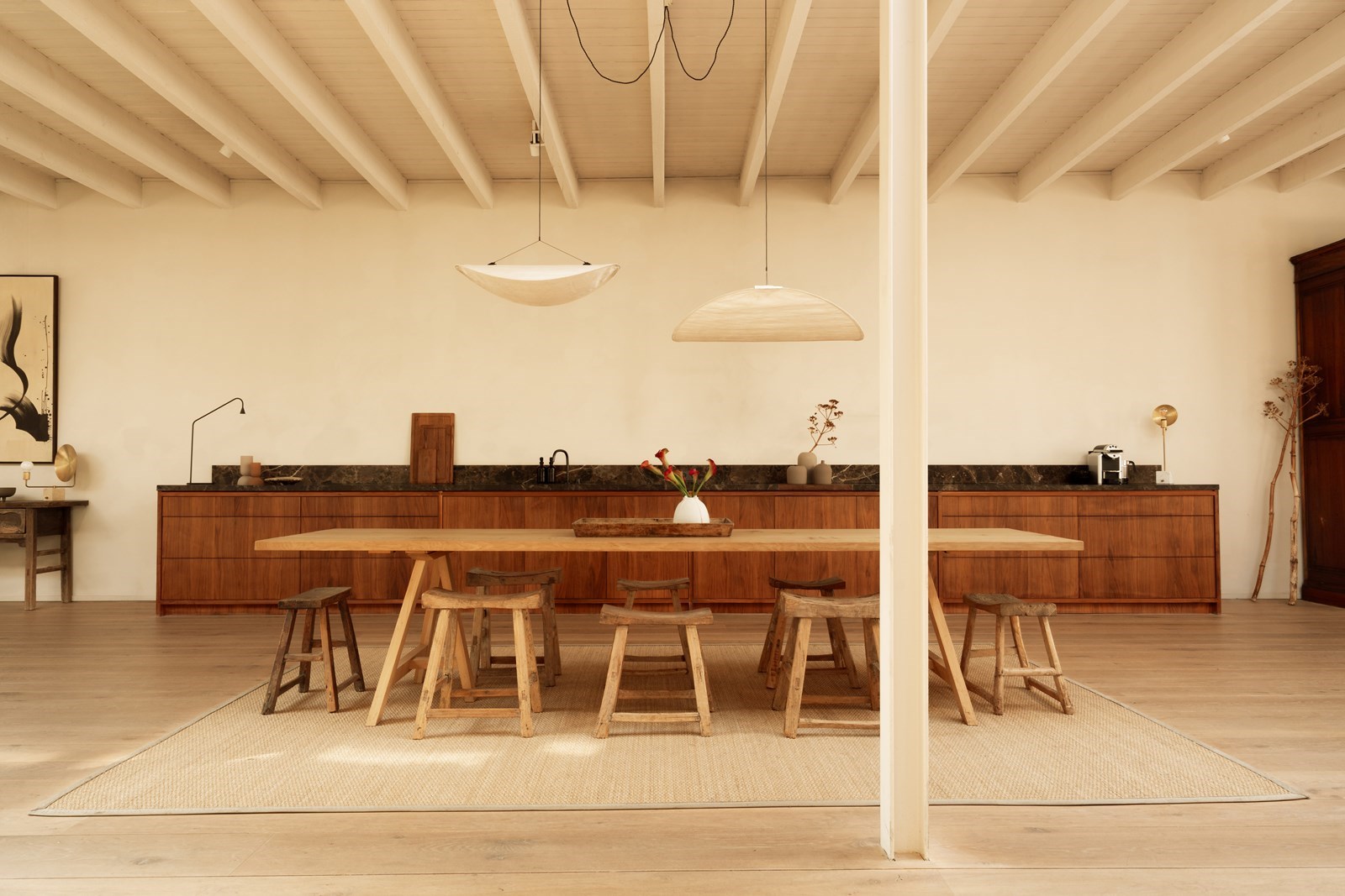Vergaderen in een Atelier in de beroemde Gouden Bocht