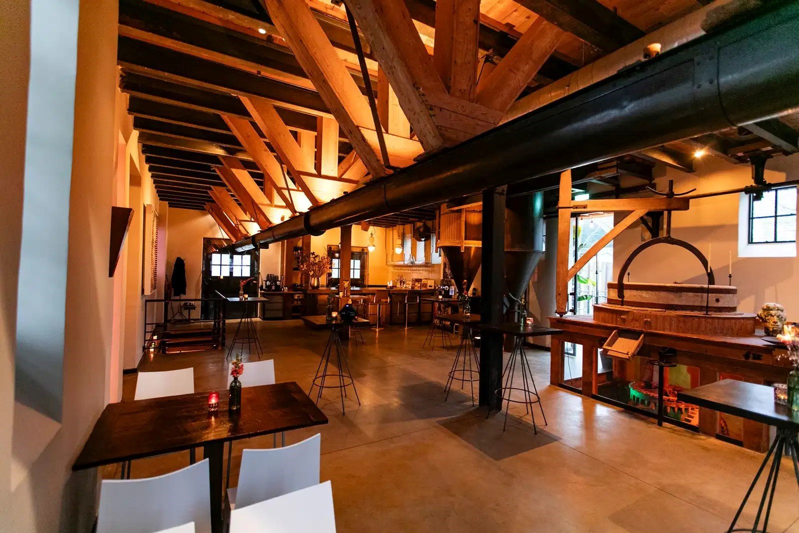 Vergaderen in een historische Watermolen