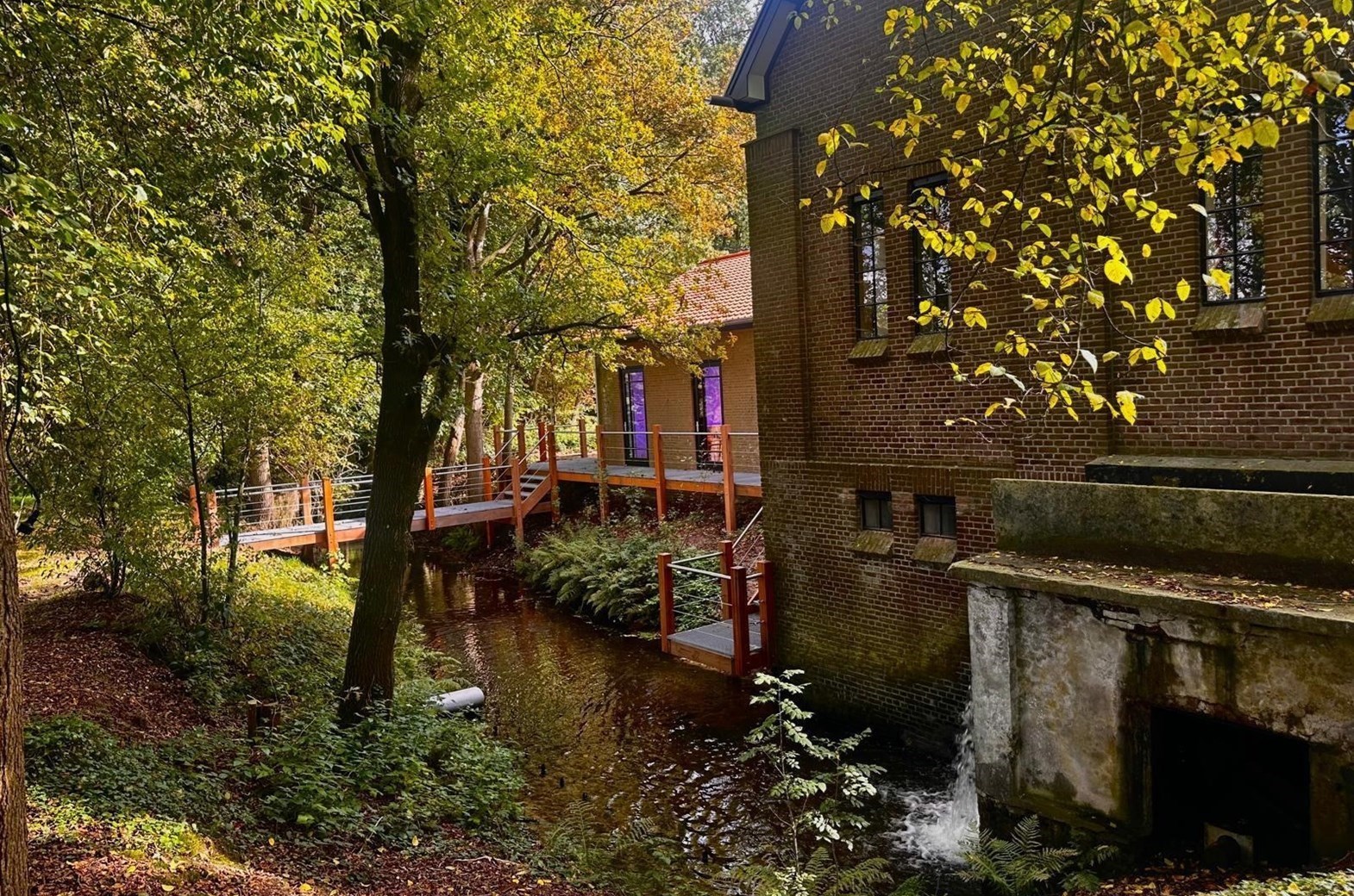 Vergaderen in een historische Watermolen