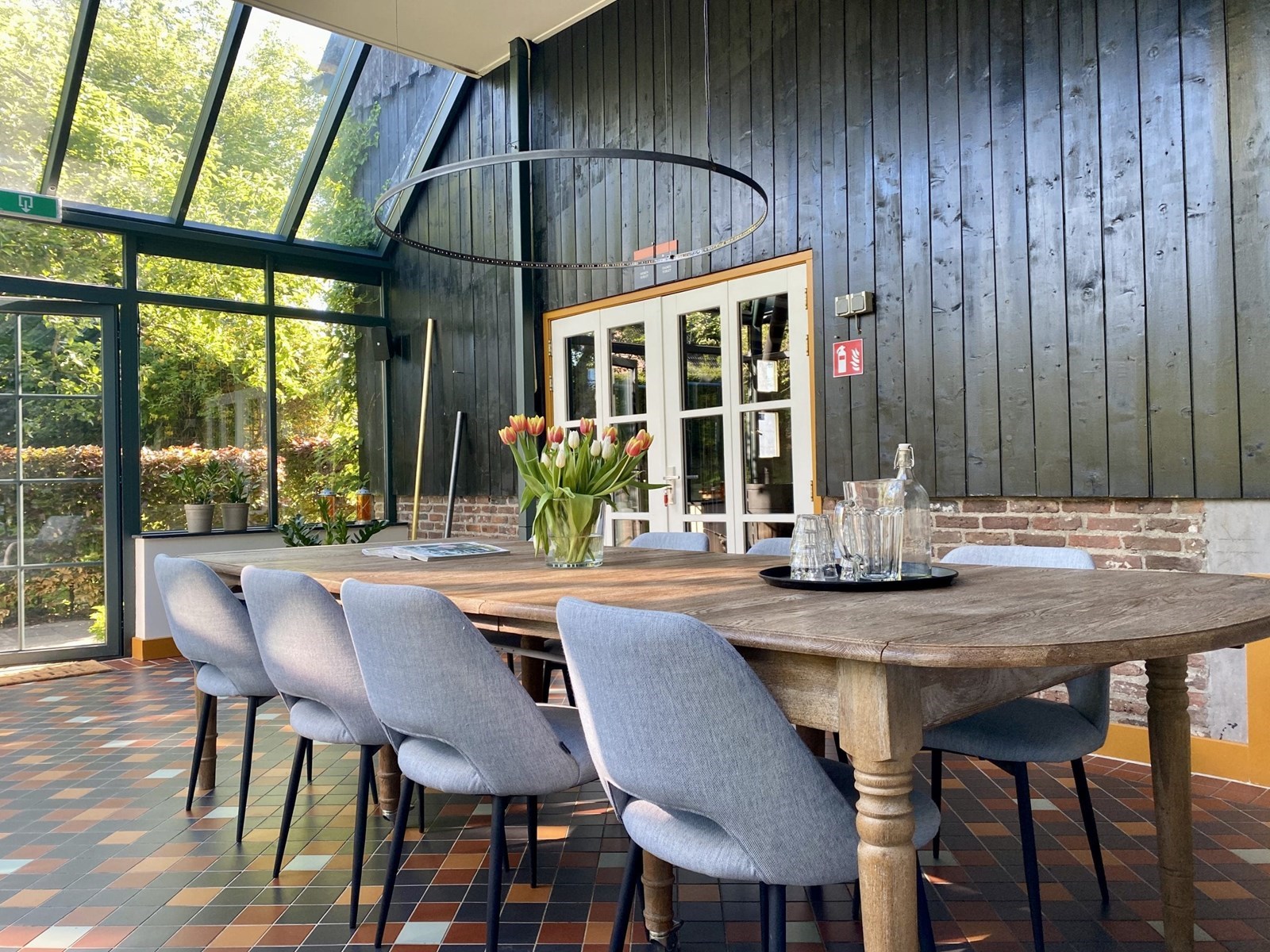 Vergaderen in een groene omgeving vlakbij het Nationaal Park De Biesbosch