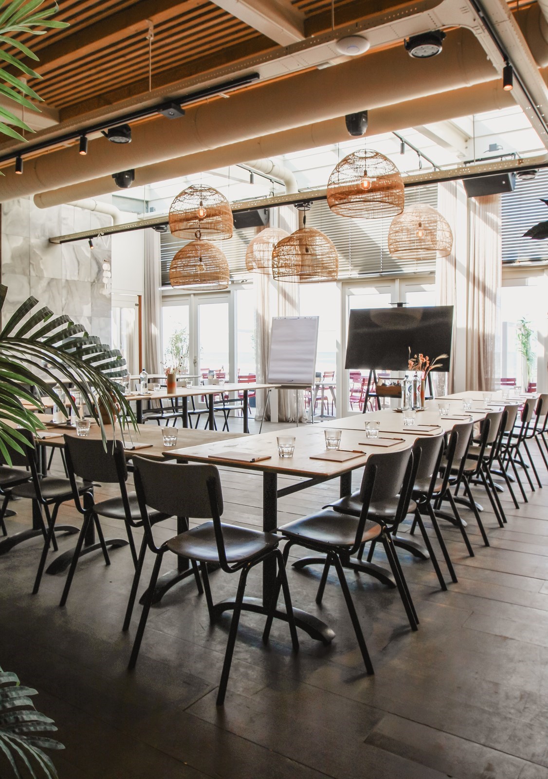 Vergaderen in een uniek boutique chique strandresort