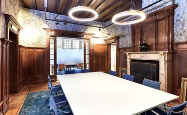 Vergaderen in een monumentale kantoorvilla in Den Bosch Vergaderen in een monumentale kantoorvilla in Den Bosch