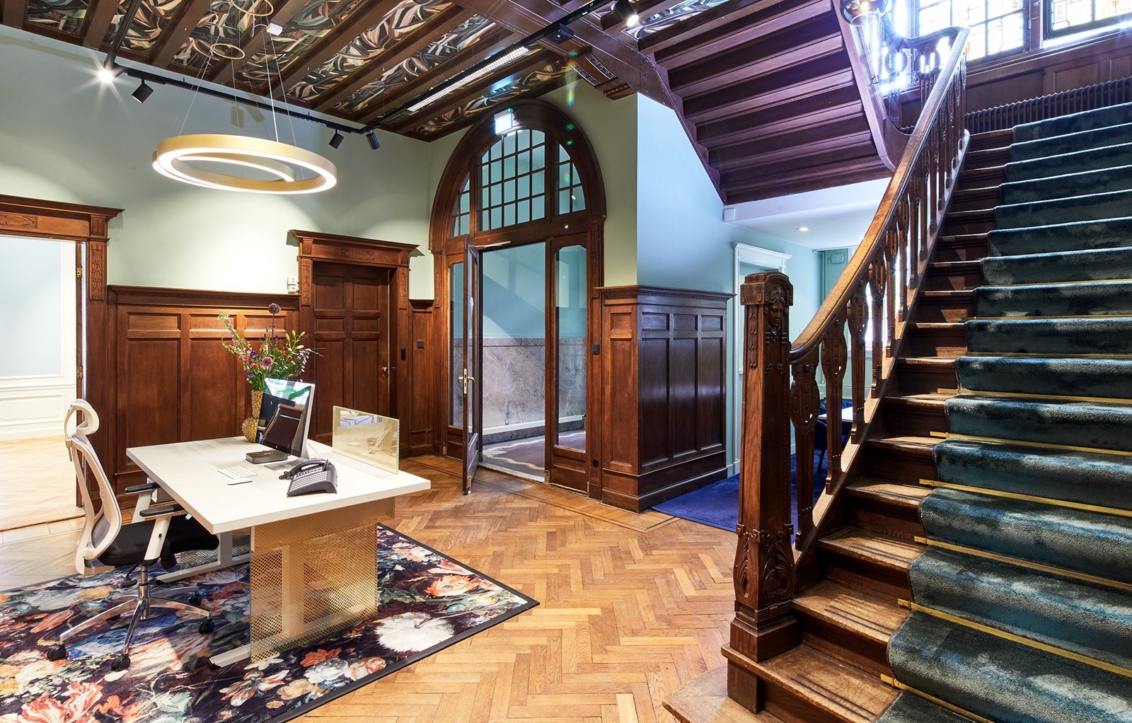 Vergaderen in een monumentale kantoorvilla in Den Bosch