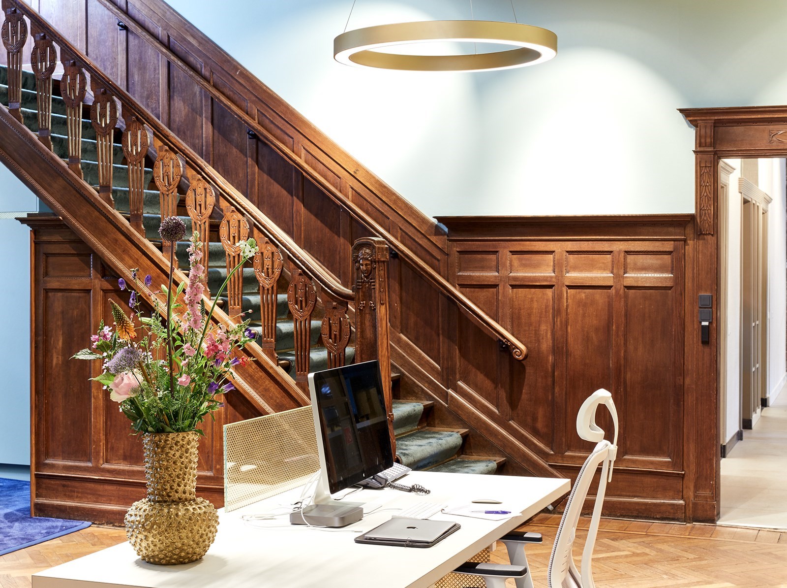 Vergaderen in een monumentale kantoorvilla in Den Bosch