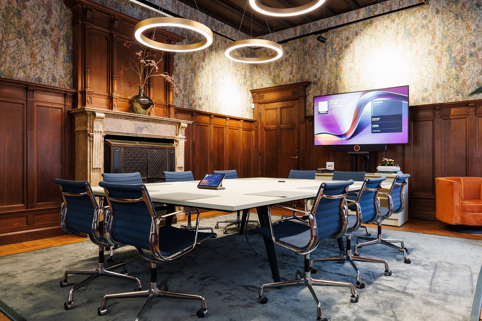 Vergaderen in een monumentale kantoorvilla in Den Bosch