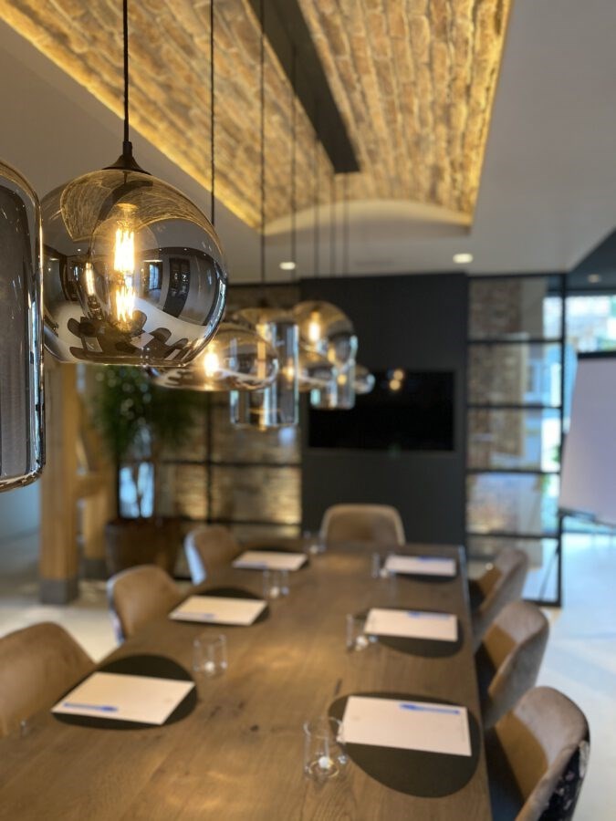 Vergaderen en overnachten in een landelijke omgeving