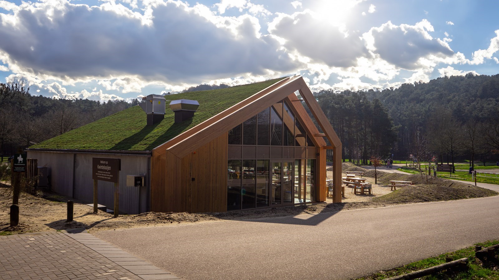 Vergaderen in een Proeflokaal van een bierbrouwerij op het meest biodiverse stuk van Nationaal Park Utrechtse Heuvelrug