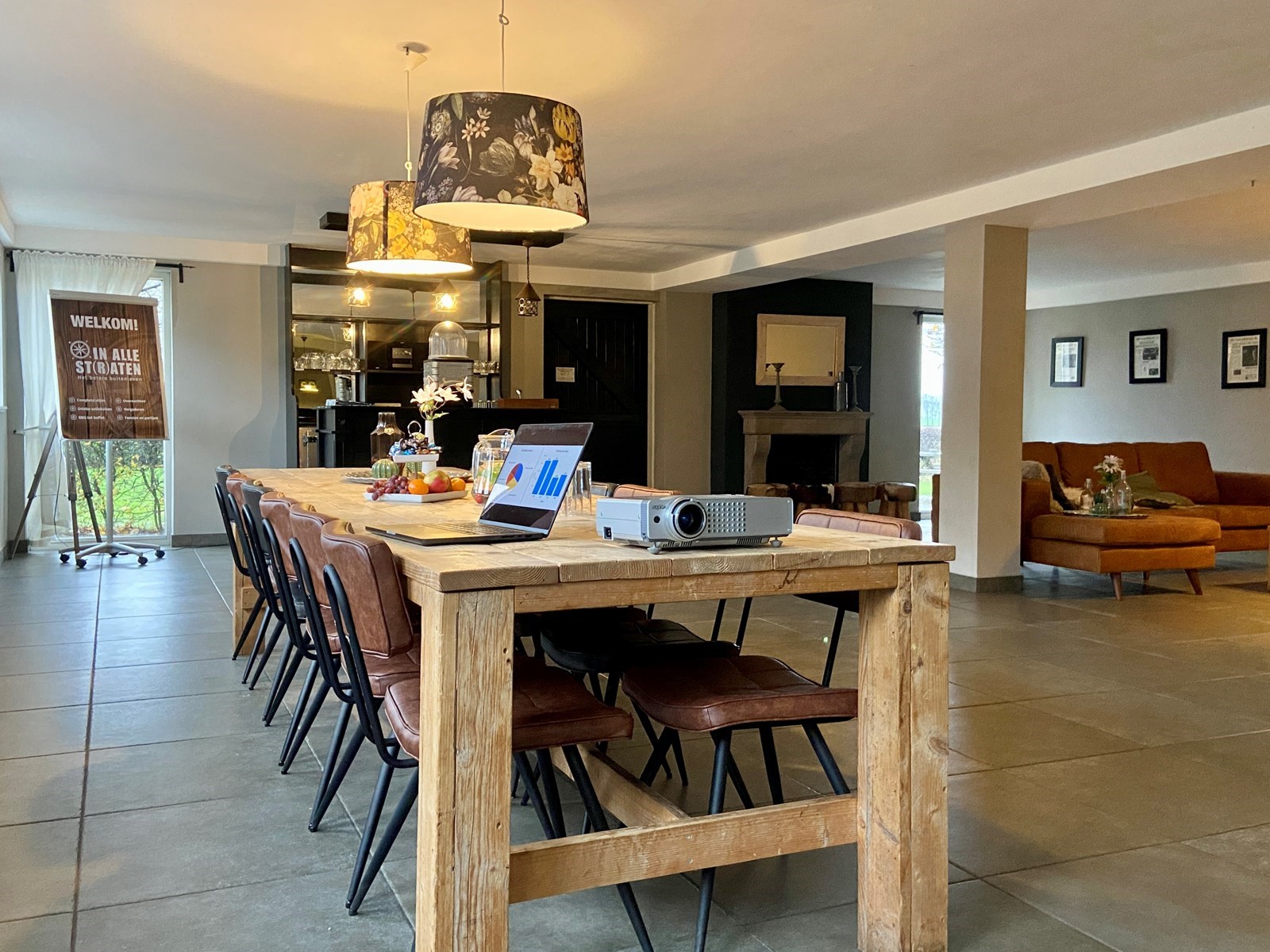 Bedstee Boerderij, ideaal voor huiskamer vergaderingen