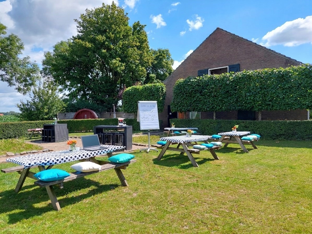 Verrassende vergaderlocatie midden in de natuur