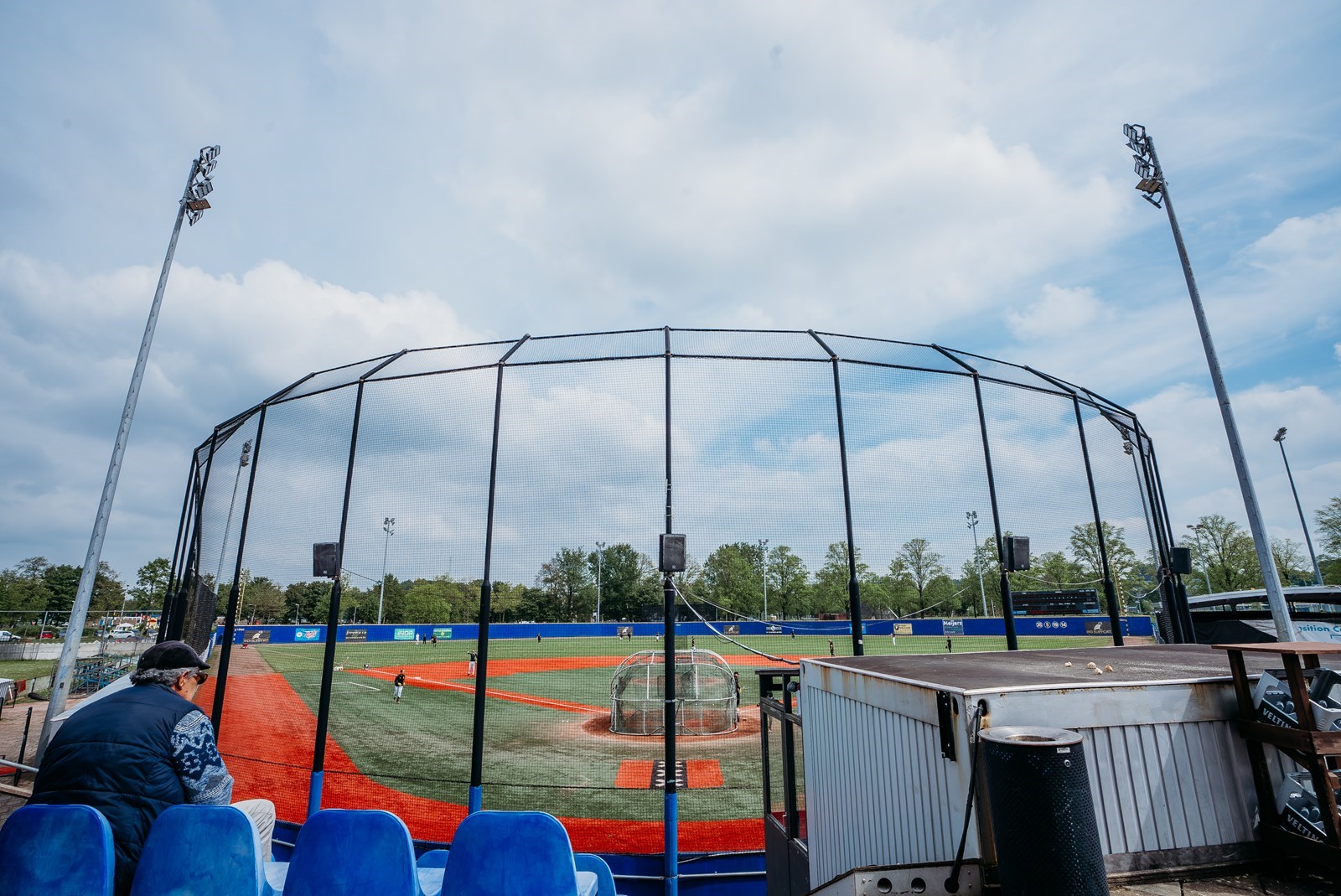 Vergaderen bij de honkballers van de Amsterdam Pirates