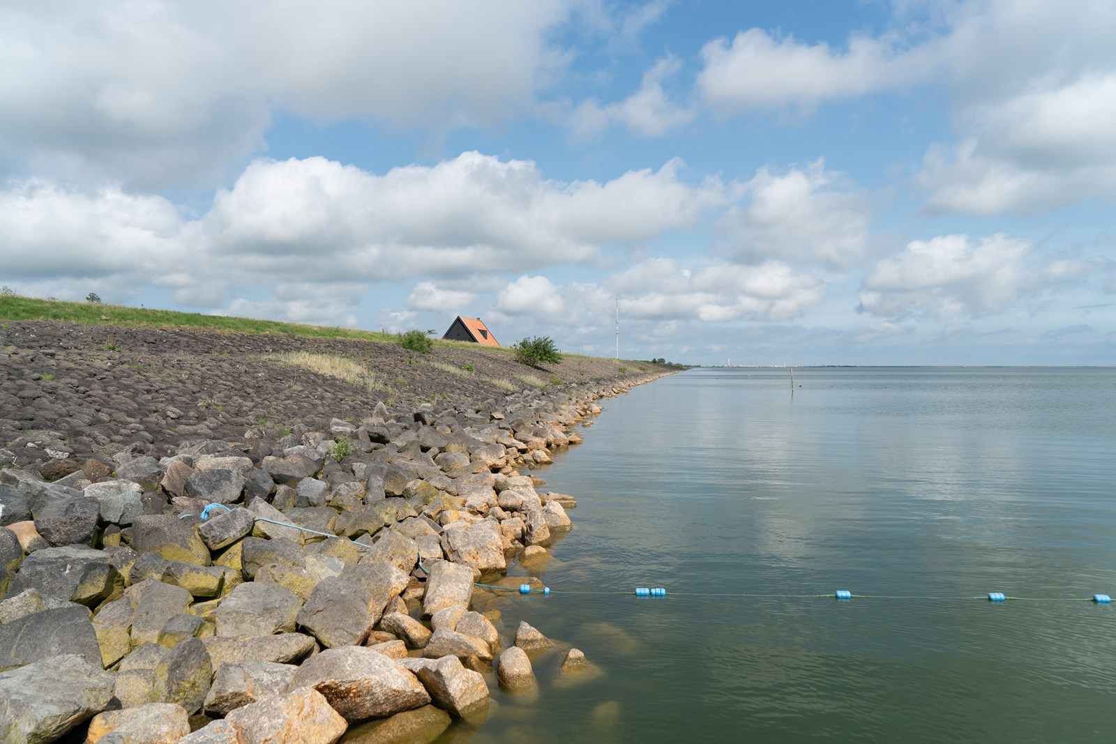 Vergaderen in een historisch Dijkmagazijn boven op de dijk