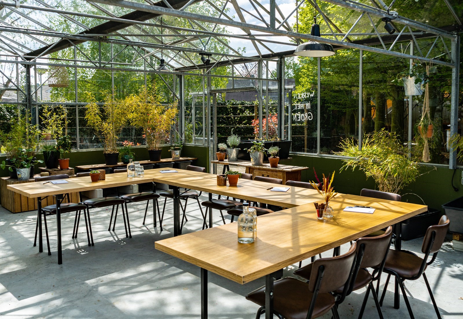 Vergaderen in een Kas, Orangerie of Salon in Heeswijk-Dinther