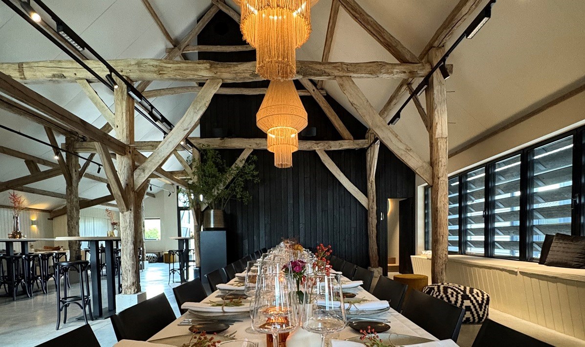 Origineel vergaderen in een gerenoveerde Vlaamse schuur op een unieke boutique locatie in Brabant