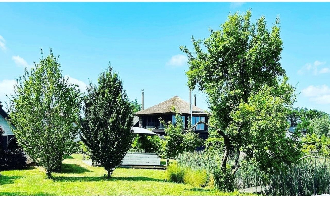 Origineel vergaderen in een Hooiberg met uitzicht over de Utrechtse Heuvelrug