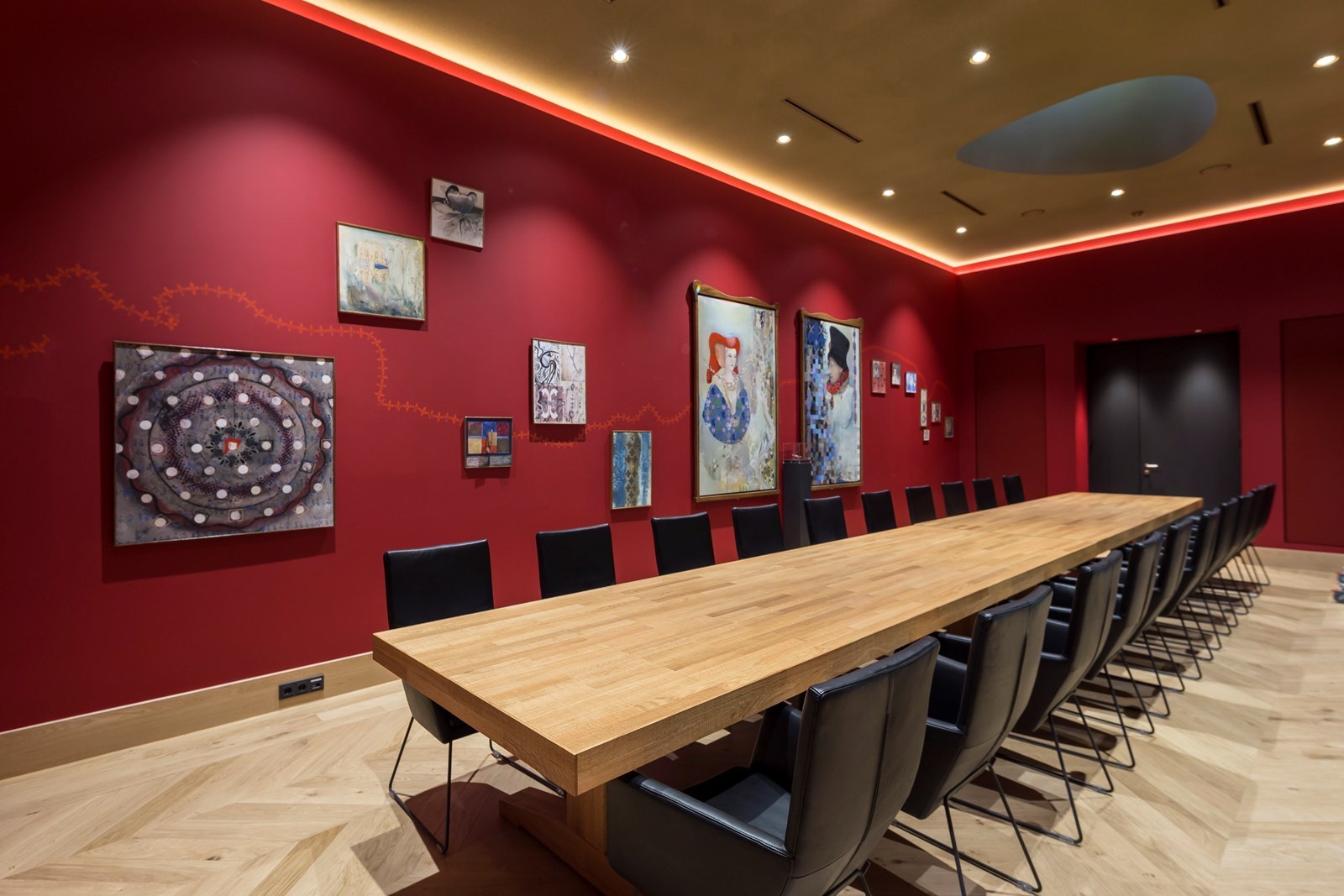 Vergaderen in een prachtig gerestaureerd kasteel