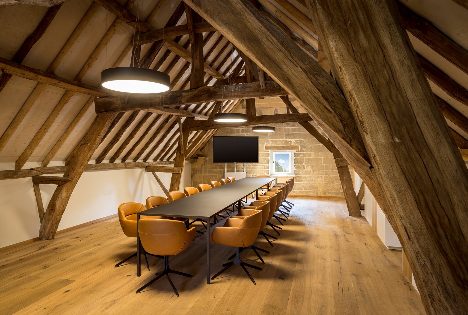 Vergaderen in een prachtig gerestaureerd kasteel