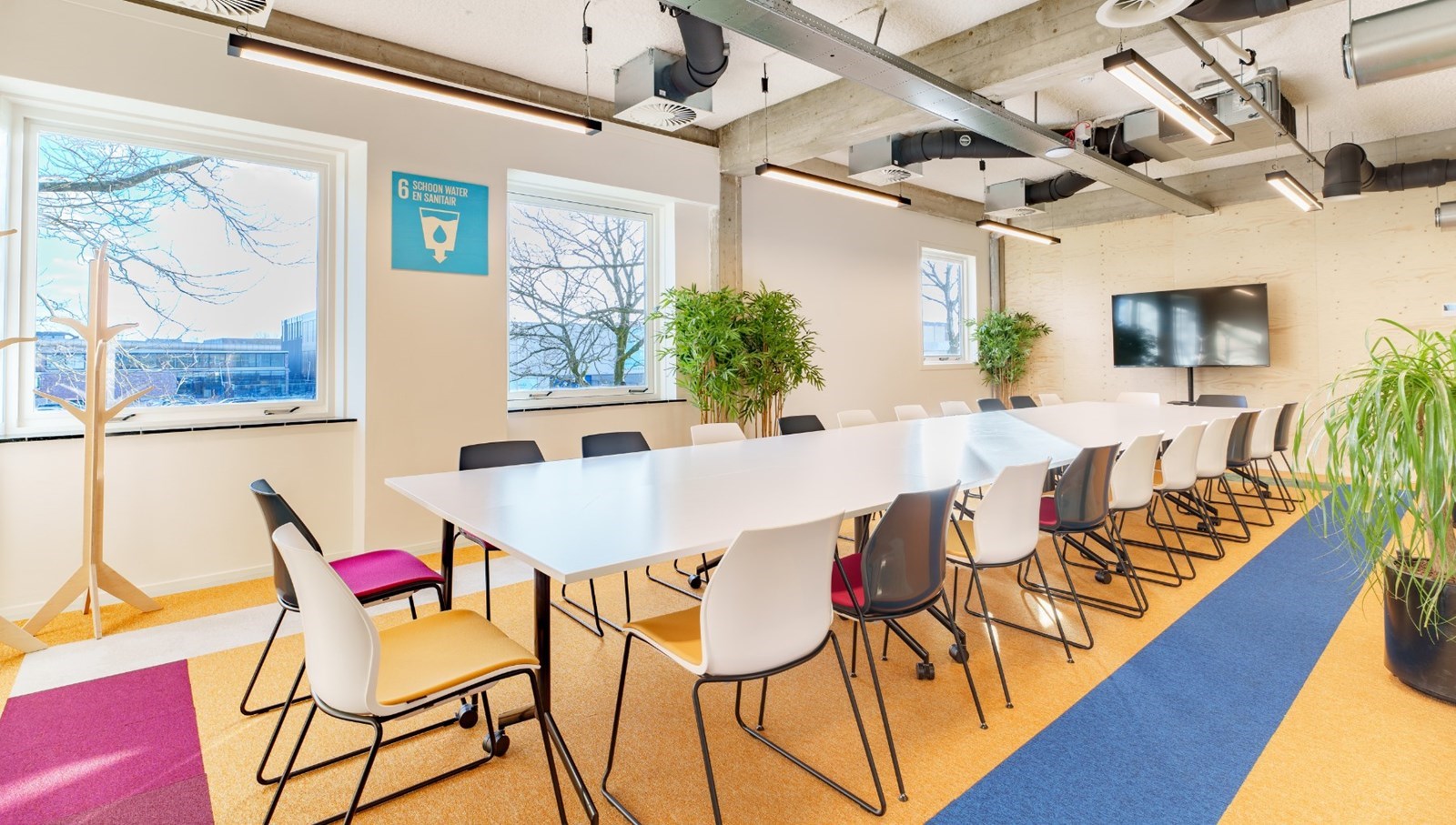 Origineel vergaderen in de Kauwgomballenfabriek in Amsterdam