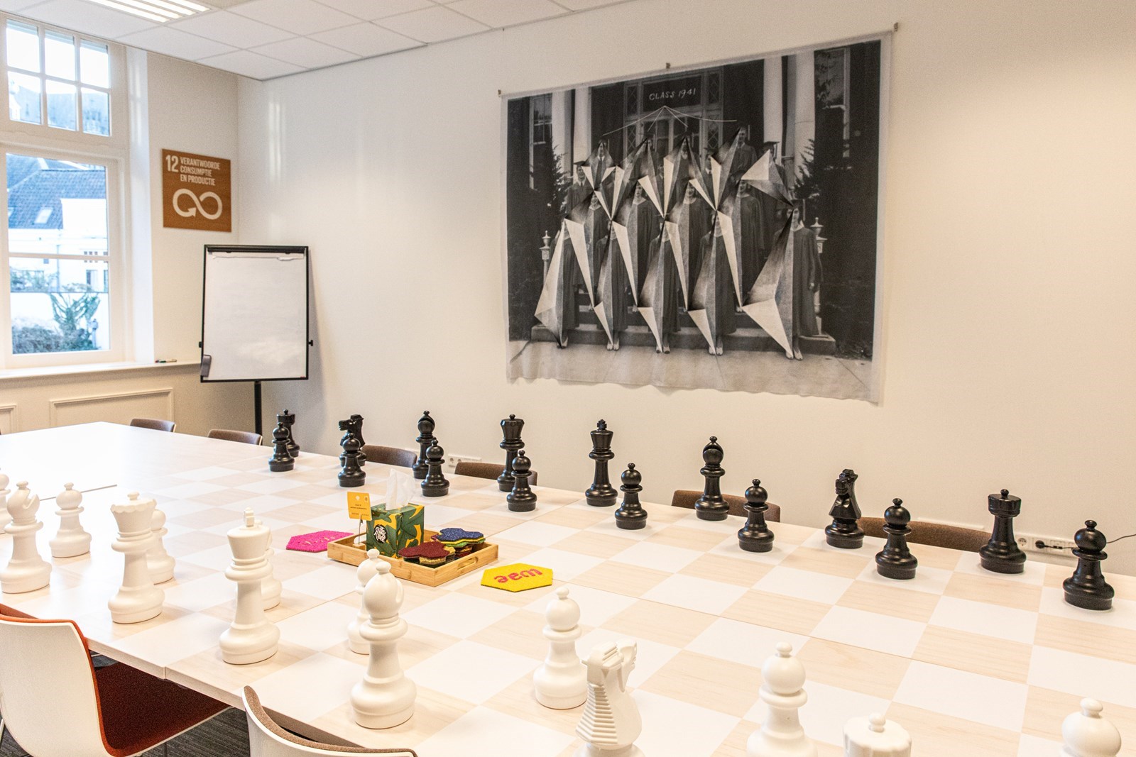 Vergaderen in hartje Utrecht waar historie en modern design samenkomen