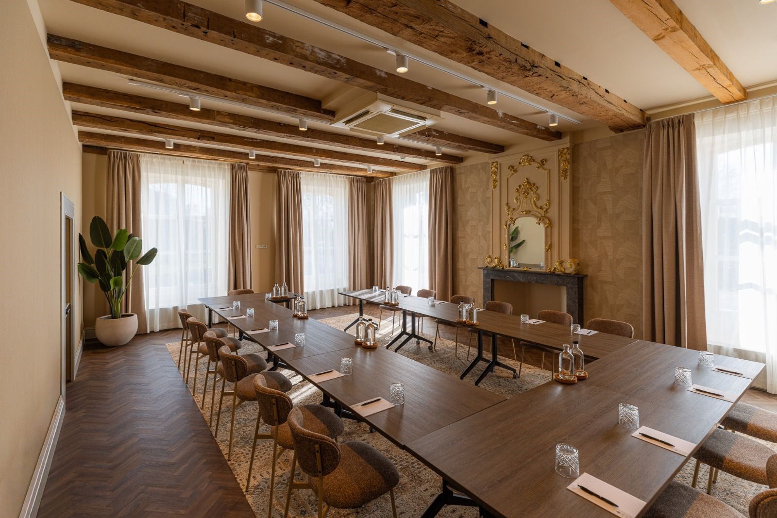 Vergaderen in een 17e-eeuws kasteel met een eigen 9-holes golfbaan