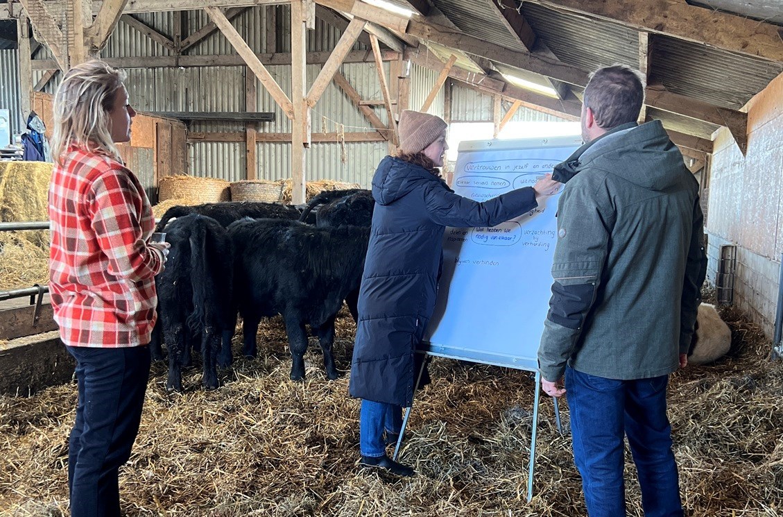 Origineel vergaderen op een unieke gemeenschapsboerderij
