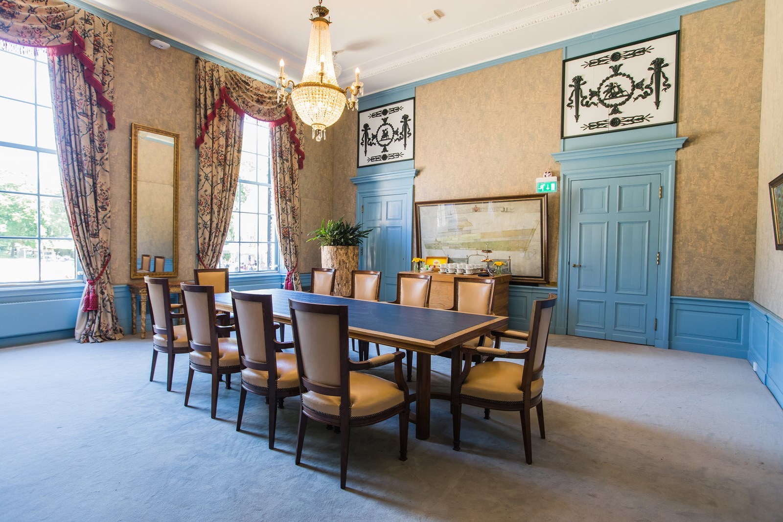 Origineel vergaderen op Kasteel Groeneveld