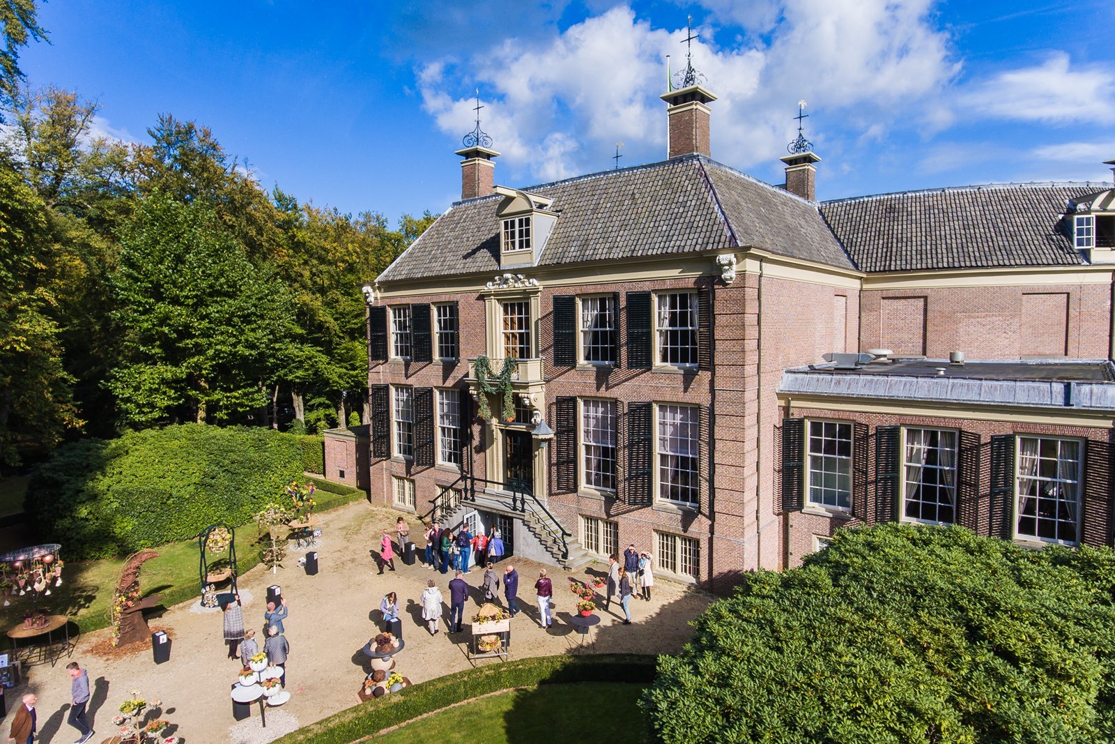 Origineel vergaderen op Kasteel Groeneveld