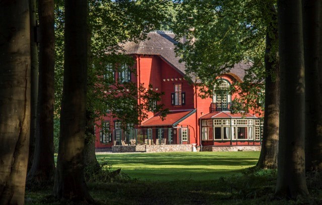 Origineel vergaderen in een uniek Noors houten huis uit 1917