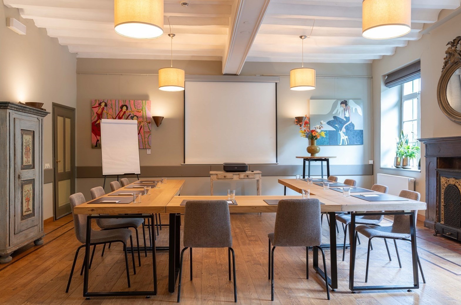 Vergaderen in een authentieke Limburgse carréboerderij