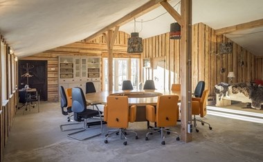 Vergaderlocatie op Texel in een boerenschuur Vergaderlocatie op Texel in een boerenschuur