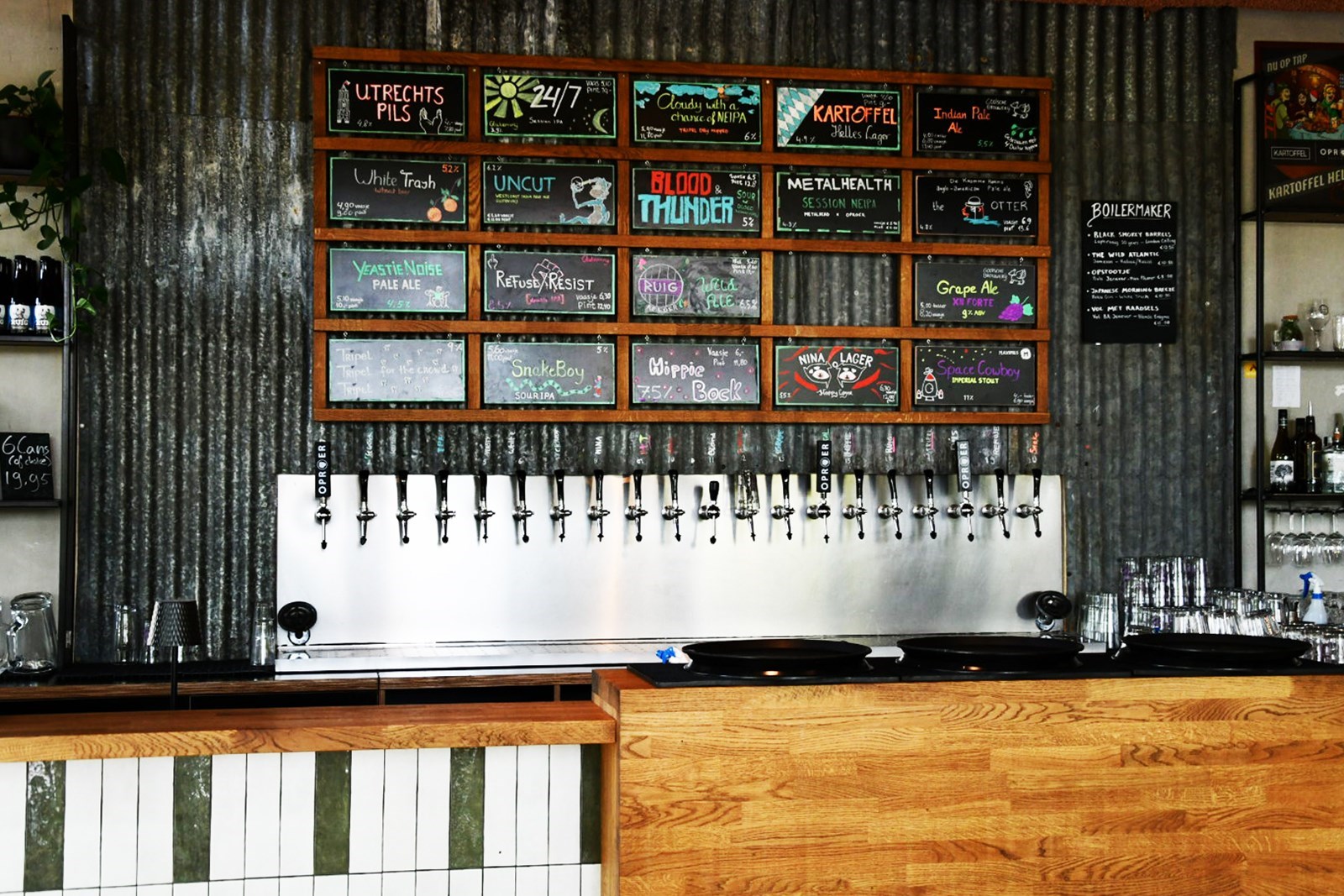 Origineel vergaderen in een biercafé in Utrecht