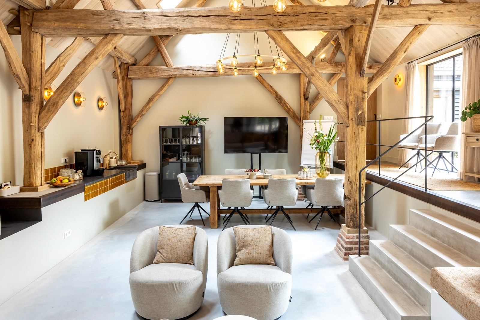 Drie unieke en karaktervolle locaties in het groen, voor teams & trainingen