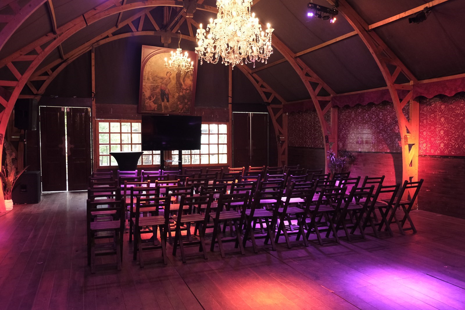 Origineel vergaderen op een Fort 