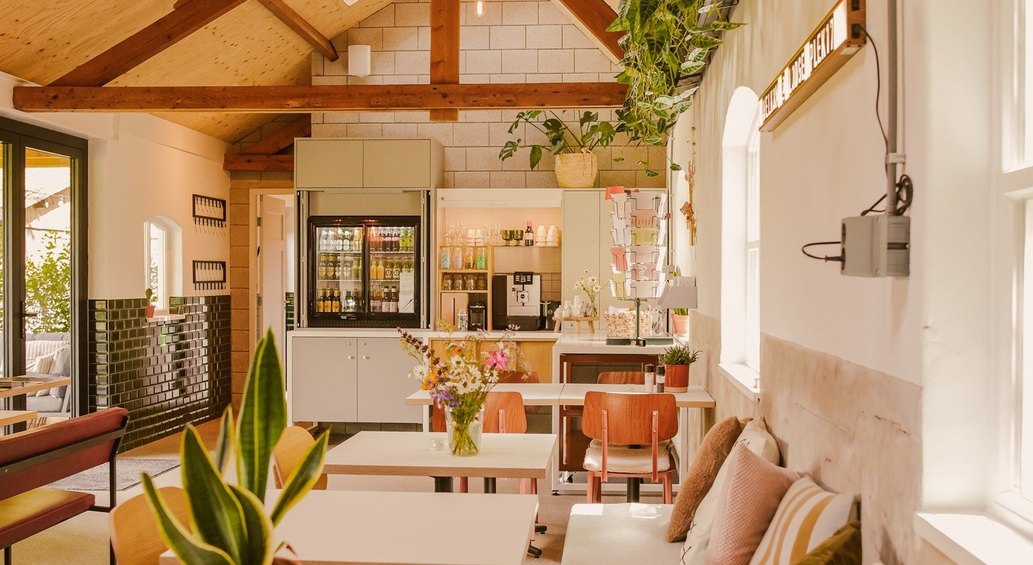 Origineel vergaderen (en overnachten) in een paradijsje, hartje natuur