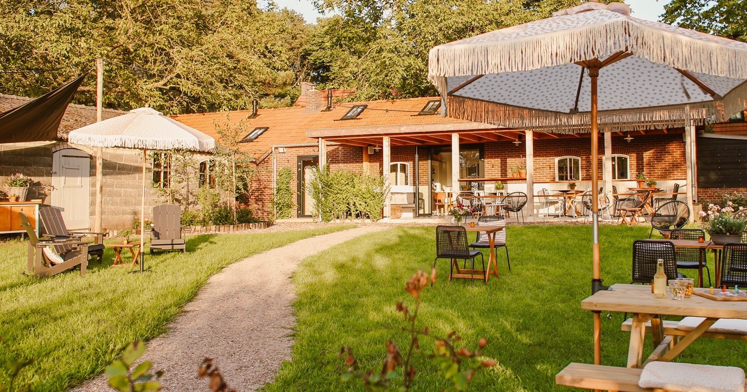 Origineel vergaderen (en overnachten) in een paradijsje, hartje natuur